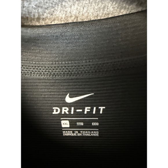 Nike Purdue Boilermakers Dri-Fit 3/4 Zip Pullover Men XXL Black On field Jacket - Picture 4 of 12